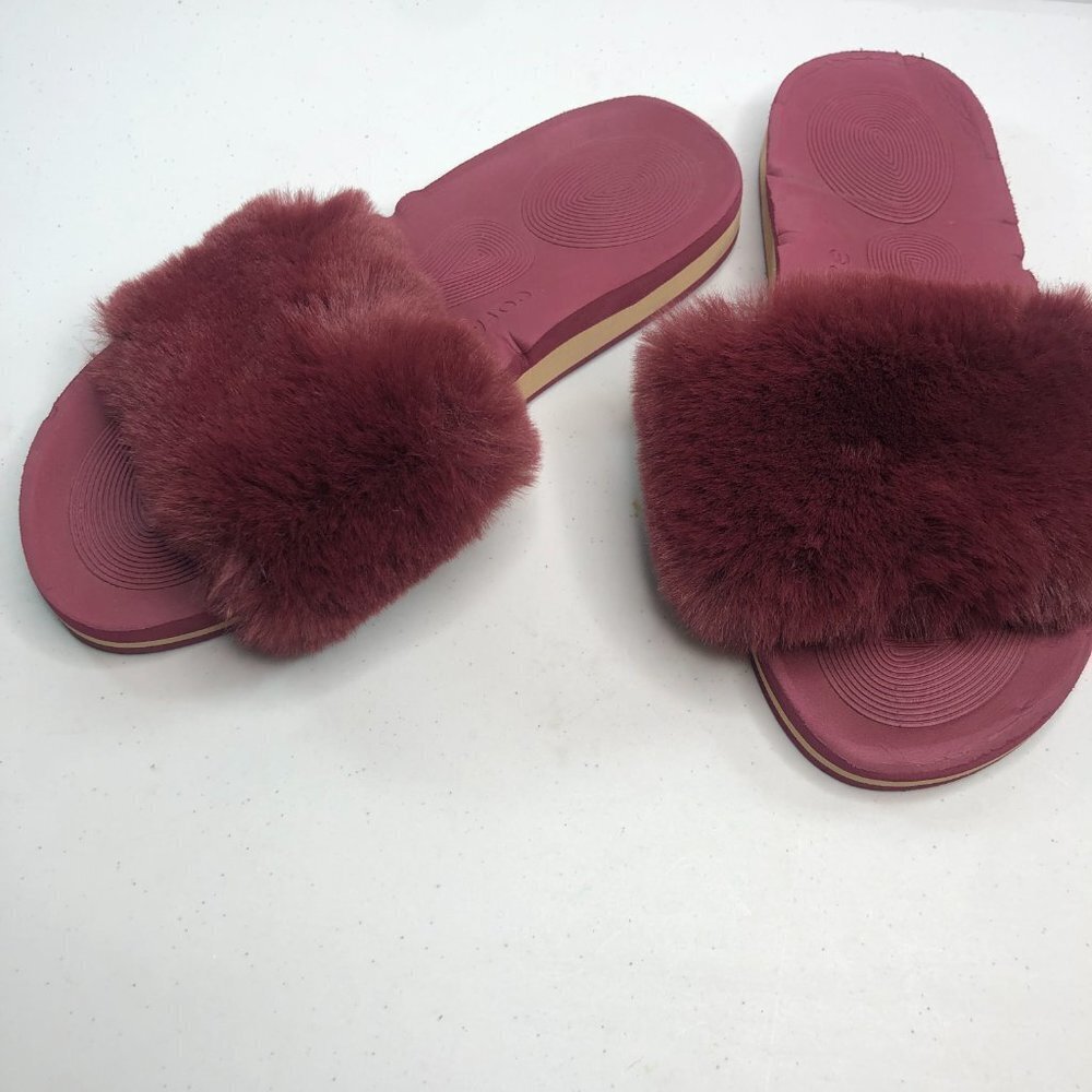 COFACE Fur Cushion Slippers 8